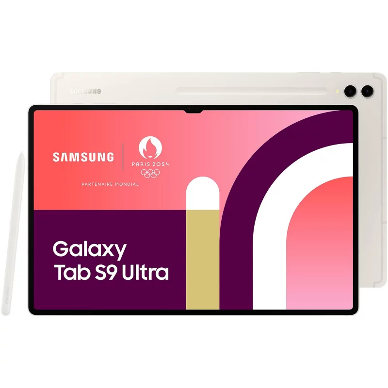 Image : Tablette SAMSUNG Galaxy Tab S9 Ultra 14.6 Wifi 256Go Creme