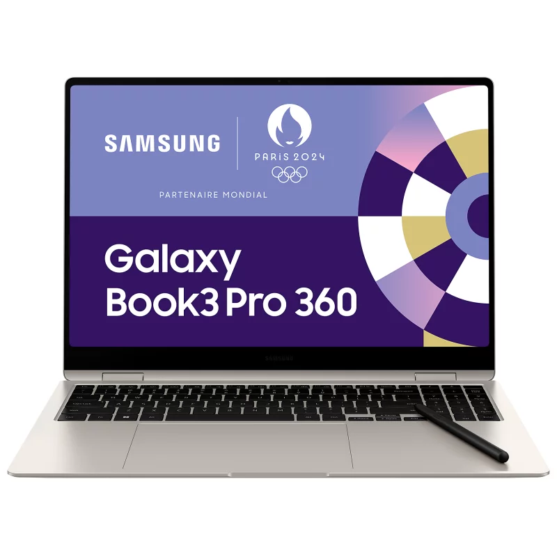 Image : PC SAMSUNG Galaxy Book3 Pro 360 16'' Beige EVO