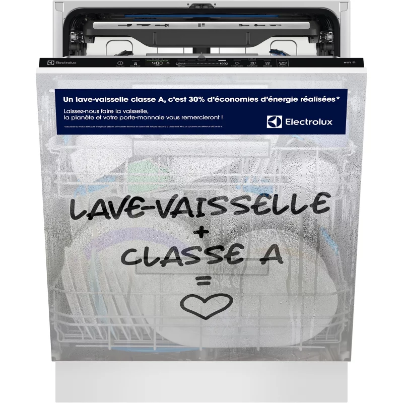 Image : Lave vaisselle encastrable ELECTROLUX EEG68600W GlassCare