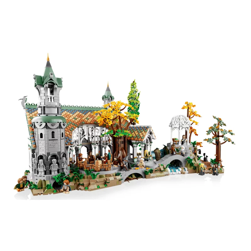 Image : LEGO 10316 Icons Le Seigneur des Anneaux : Fondcombe