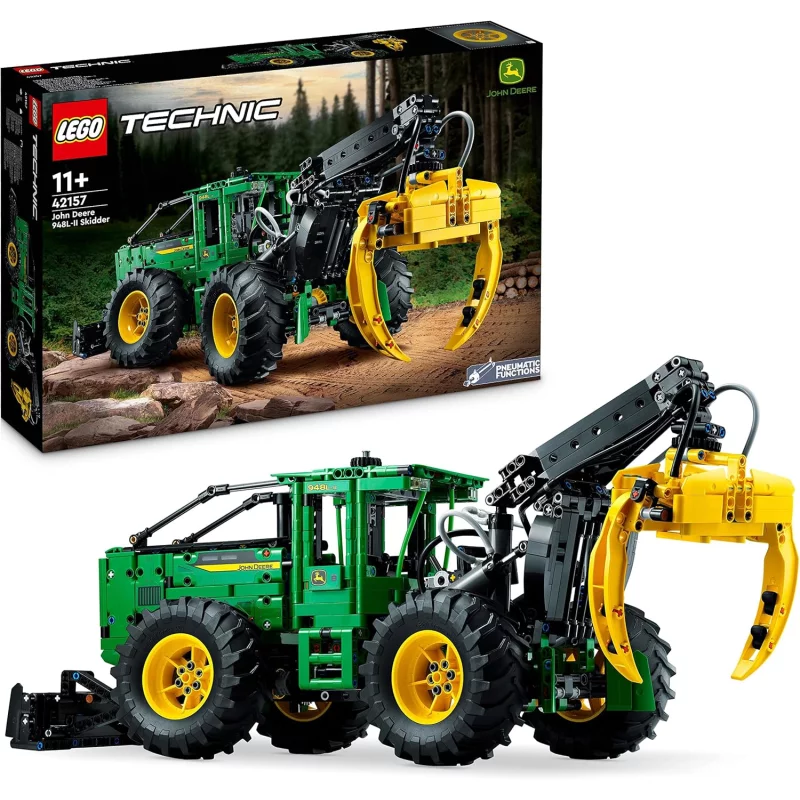 Image : LEGO Technic 42157 La Débardeuse John Deere 948L-II