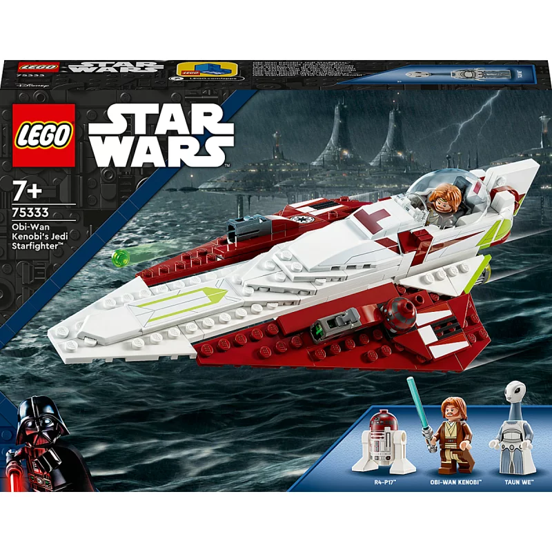 Image : Le chasseur Jedi d’Obi-Wan Kenobi LEGO 75333