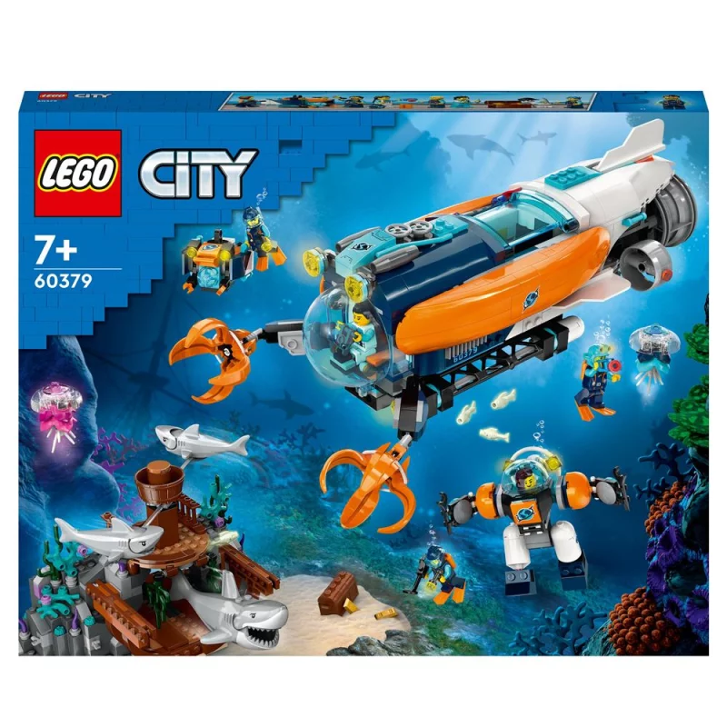 Image : LEGO City 60379 Le Sous-Marin d’Exploration en Eaux Profondes