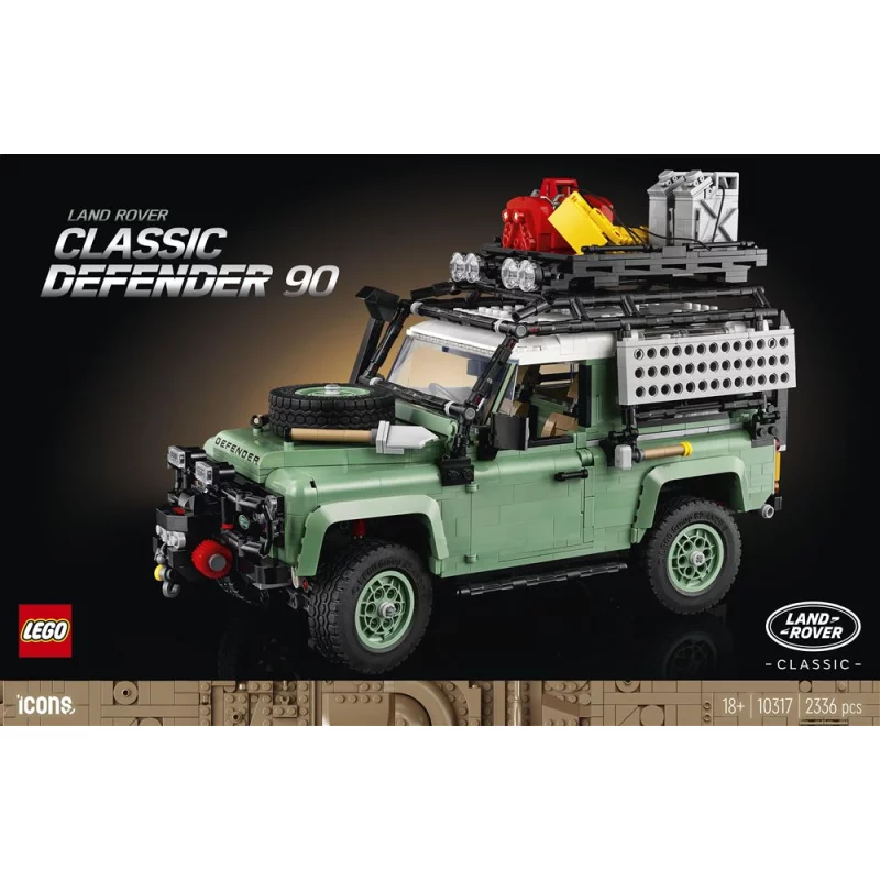 Image : LEGO 10317 Icons Land Rover Classic Defender 90 Exclusivite Fnac 10317 LEGO ICONS