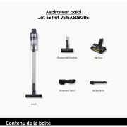 Image : Aspirateur balai Samsung Jet 65 Pet VS15A60BGR5