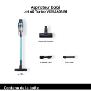 Image : Aspirateur balai SAMSUNG VS15A6031R1