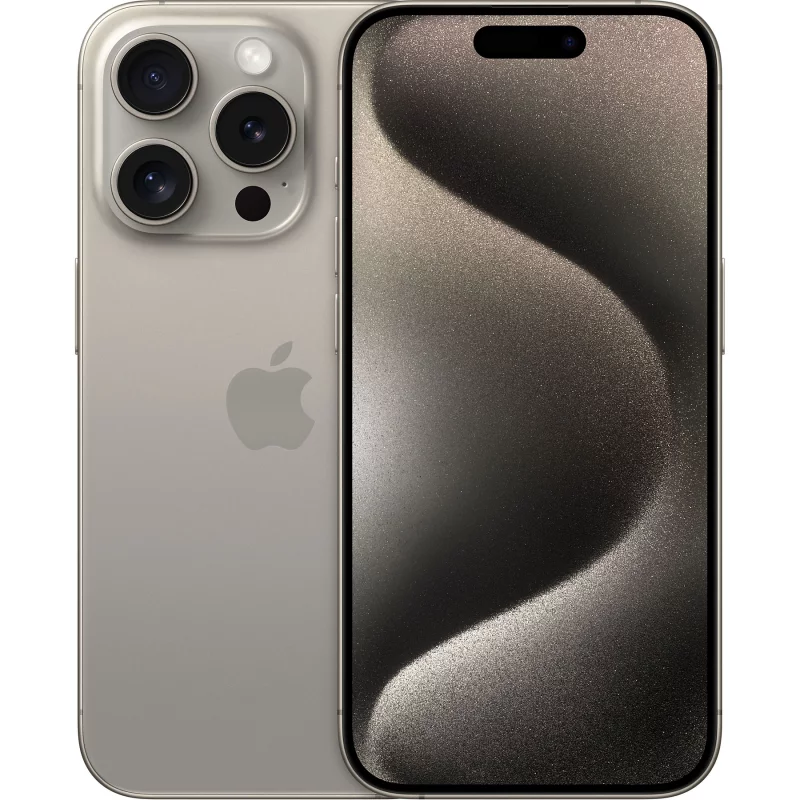 Image : Apple iPhone 15 Pro 256 Go Natural Titanium MTV53ZD/A