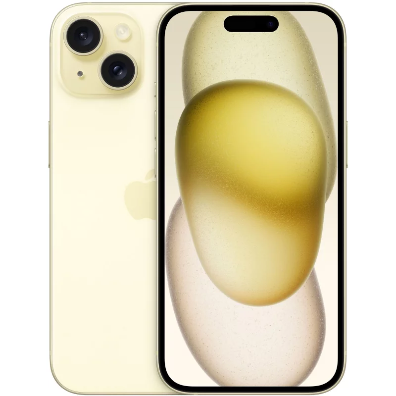 Image : Apple iPhone 15 256 Go Jaune MTP83ZD/A