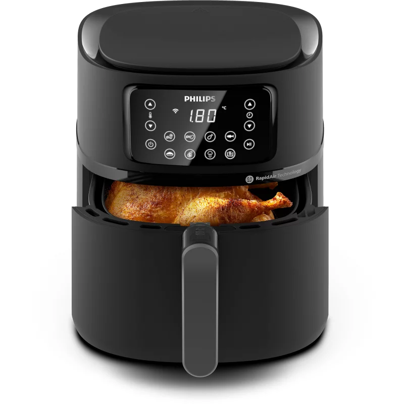 Image : Friteuse sans huile PHILIPS HD9285/93 airfryer connecte