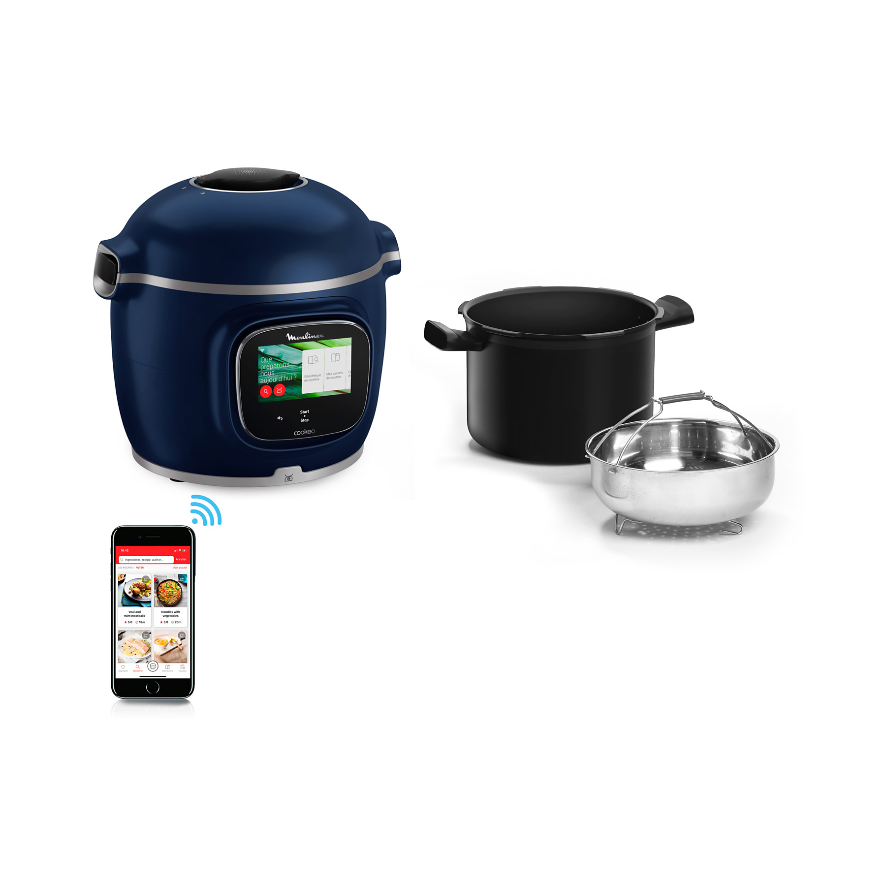Image : Moulinex Cookeo Touch Pro Balance integree CE943410