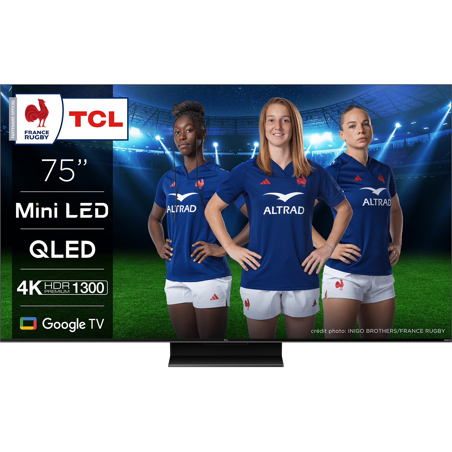 Image : TV QLED Mini LED TCL 75C805 190 cm