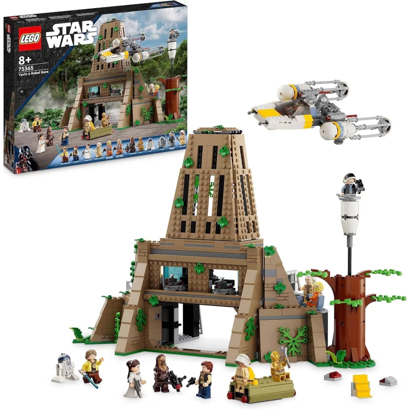 Image : LEGO Star Wars 75365 La Base Rebelle de Yavin 4
