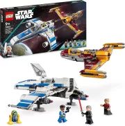 LEGO Star Wars 75364 L’E-wing de la Nouvelle Republique contre le chasseur de Shin Hati