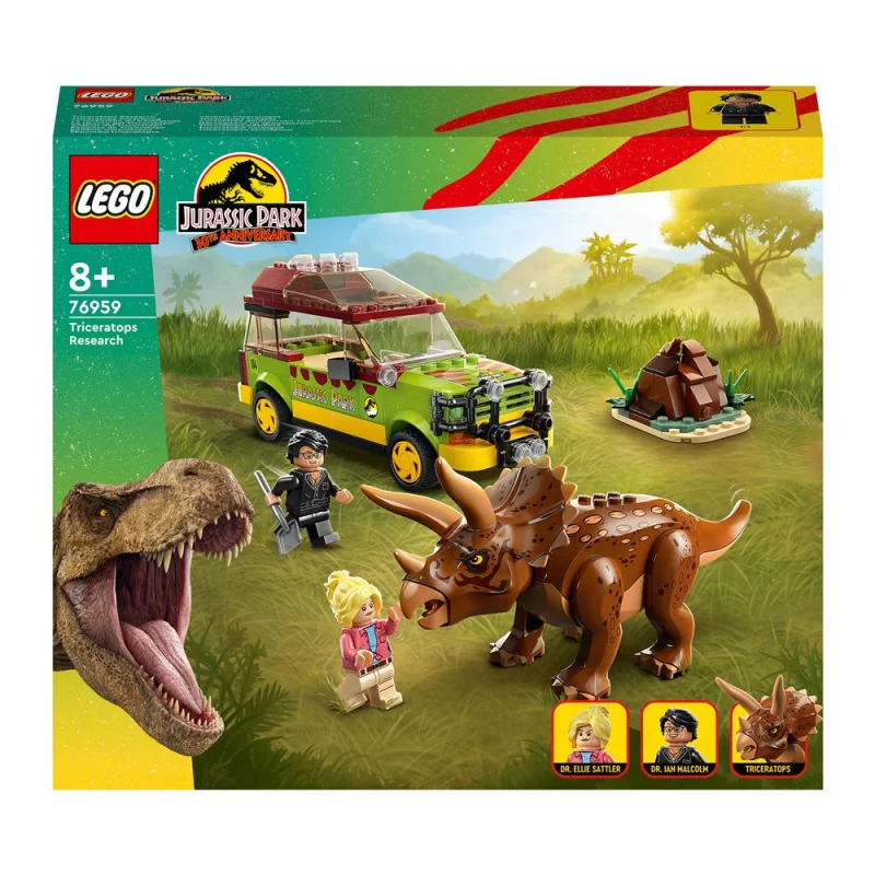 Image : LEGO Jurassic World 76959 La recherche du triceratops