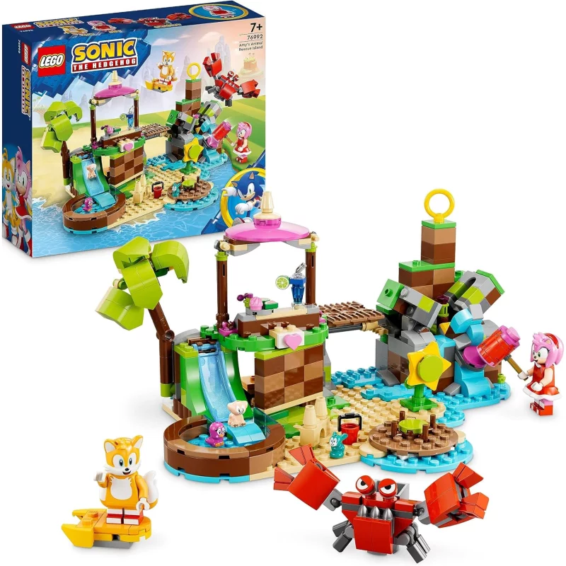 Image : LEGO Sonic 76992 L'ile de sauvetage des animaux d'Amy