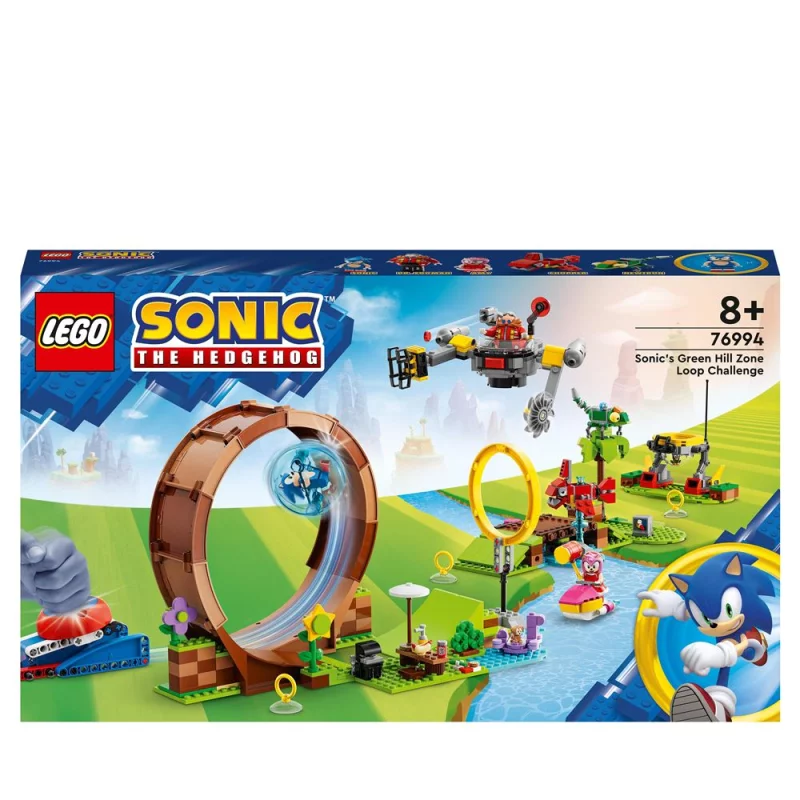 Image : LEGO Sonic 76994 et le defi du looping de Green Hill Zone