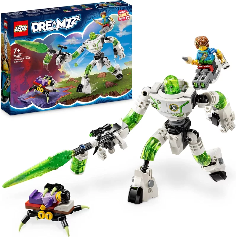Image : LEGO DREAMZzz 71454 Mateo et Z-Blob le robot