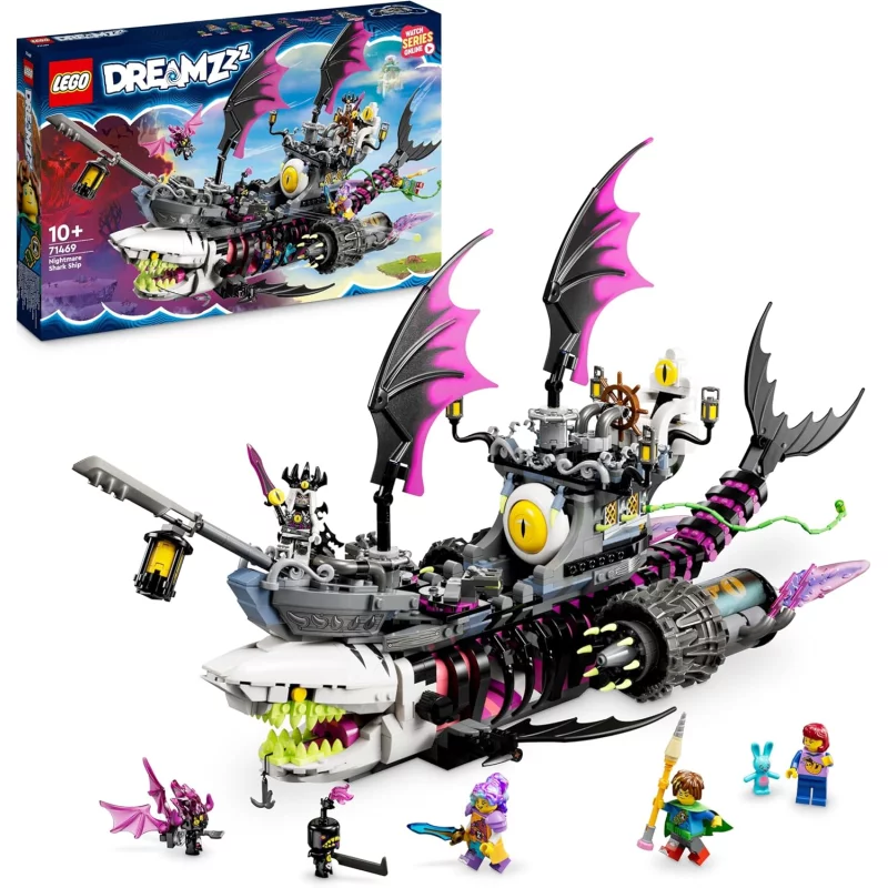 Image : LEGO Dreamzzz 71469 Le vaisseau requin des cauchemars
