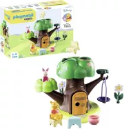 Playmobil 1.2.3 Disney 71316 Winnie l'ourson et Porcinet avec cabane