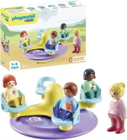 Playmobil 1.2.3 71324 Enfants et tourniquet
