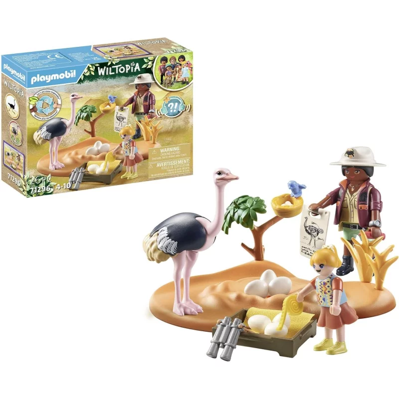 Image : Playmobil Wiltopia 71296 Explorateurs et nid d'autruche