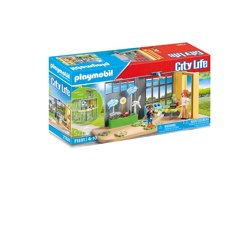 Image : Playmobil City Life 71331 Classe educative sur l'ecologie 71331