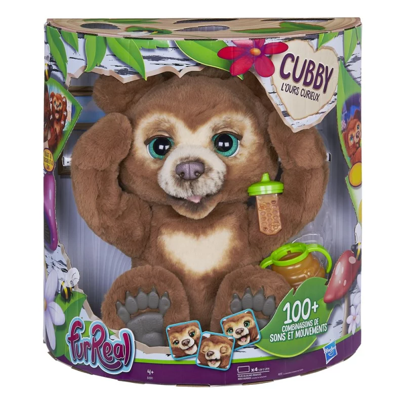 Image : Furreal Friends - Cubby l'ours curieux