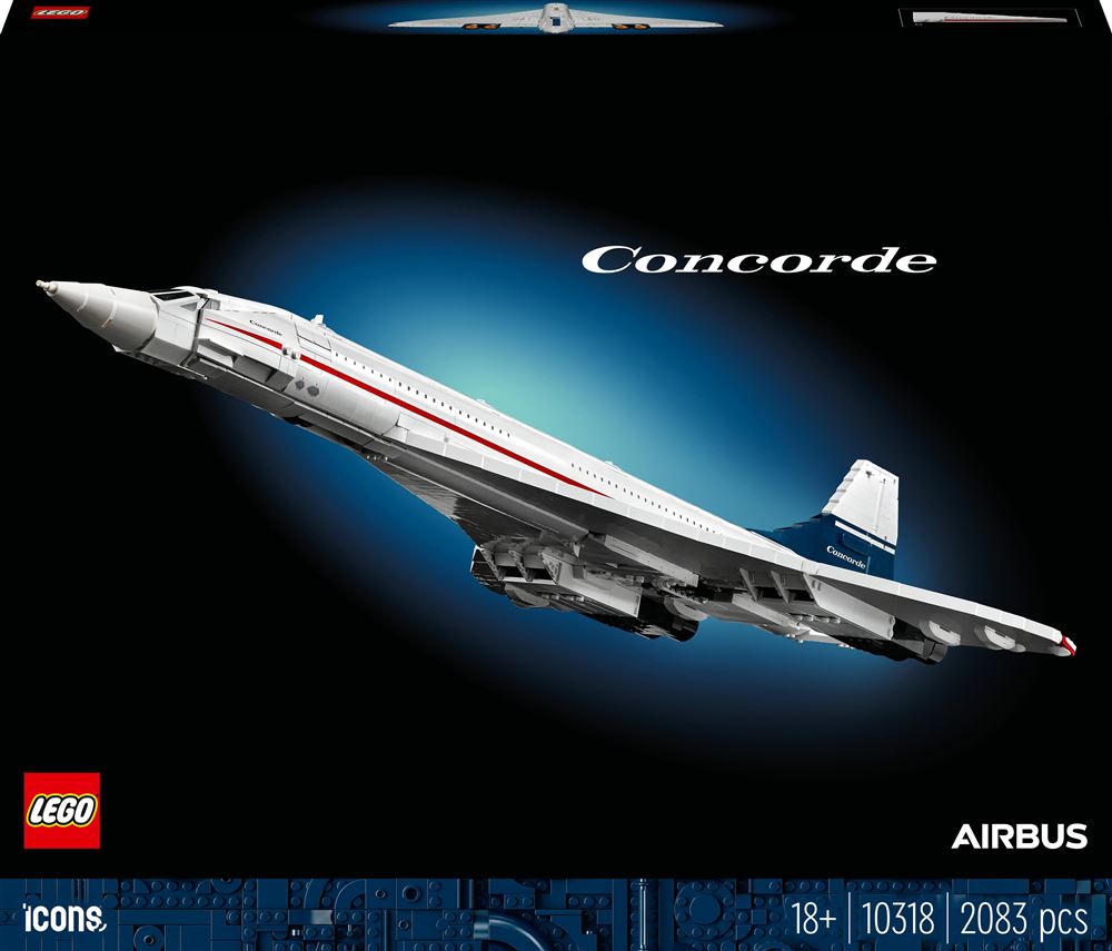 Image : LEGO Icons 10318 Le Concorde