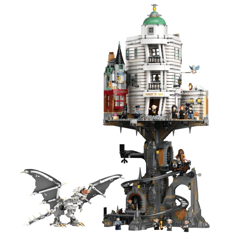 Image : LEGO Harry Potter 76417 La banque des sorciers Gringotts - edition Collector