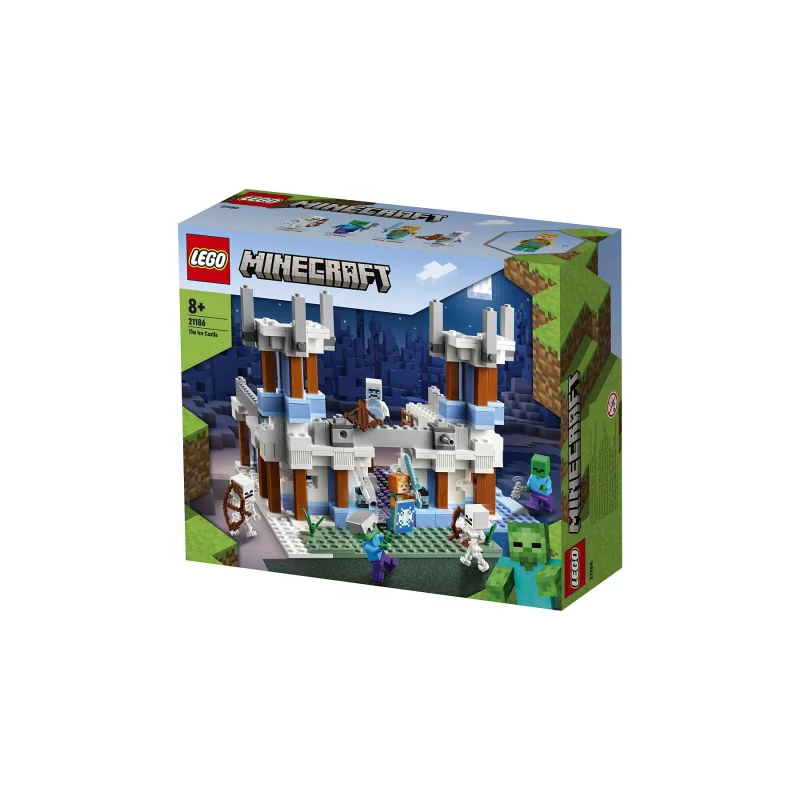 Image : LEGO 21186 Minecraft Le Chateau de Glace