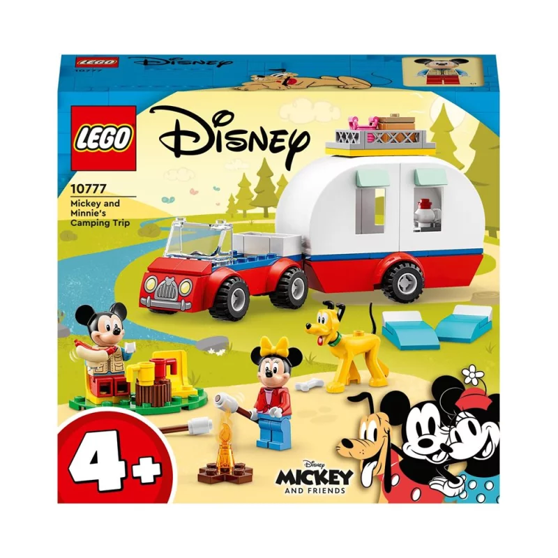 Image : LEGO 10777 Disney Mickey et Ses Amis Mickey Mouse et Minnie Mouse Font du Camping