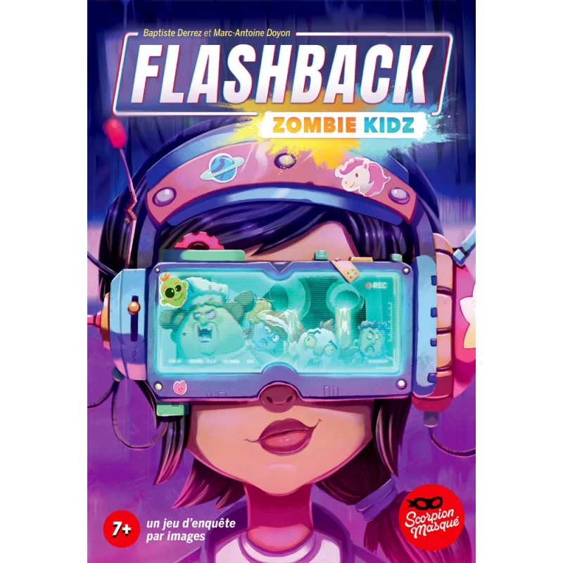 Image : Flashback Zombie Kidz - Jeu de strategie Scorpion masque