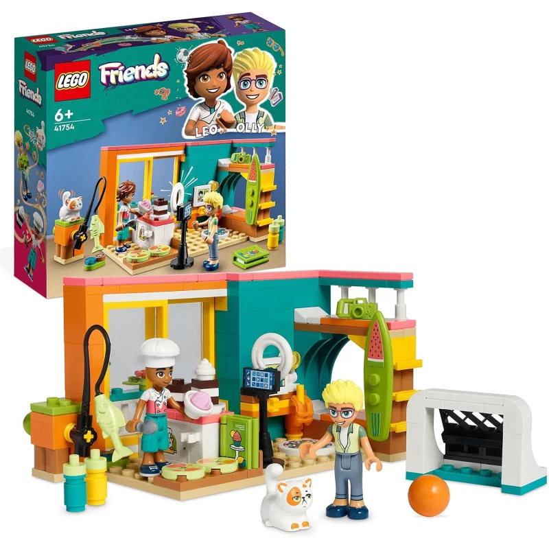 Image : LEGO Friends 41754 La chambre de Leo