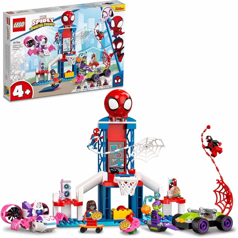 Image : LEGO Marvel 10784 La base secrete du QG de Spider-Man