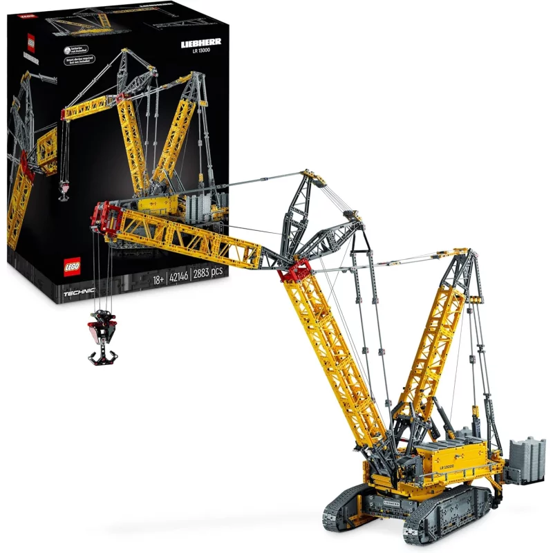 Image : LEGO Technic 42146 La Grue sur Chenilles Liebherr LR 13000