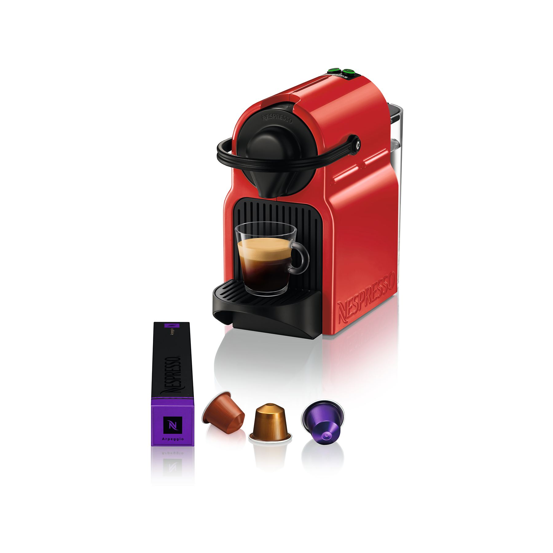 Image : Machine Nespresso Krups Inissia Rouge YY1531FD