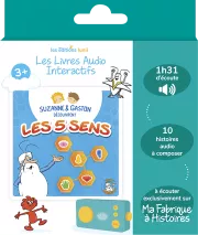 Coffret Suzanne et Gaston decouvrent les 5 sens avec Hello Maestro Lunii