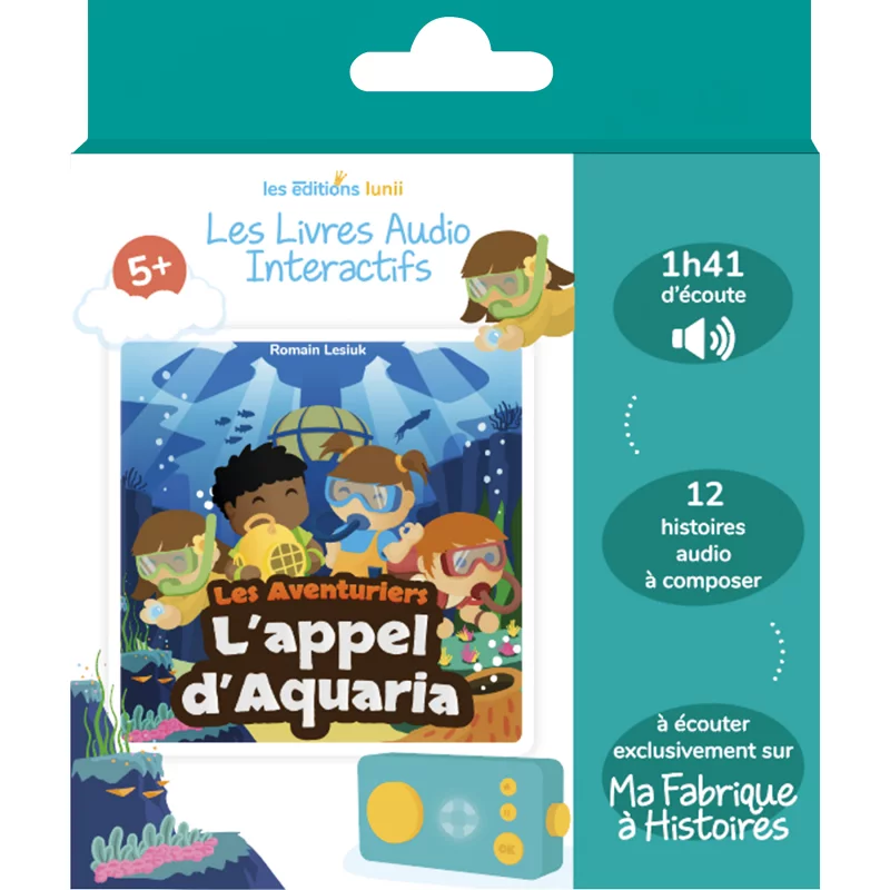 Image : Lunii Coffret L'appel d'Aquaria