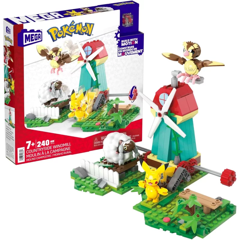 Image : Mega Construx - Pokemon - Moulin A La Campagne