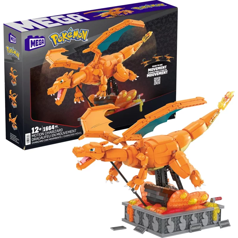 Image : Mega Bloks Dracaufeu En Mouvement