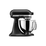 Robot patissier Kitchenaid artisan noir mat 4.8L - 5KSM125EBM