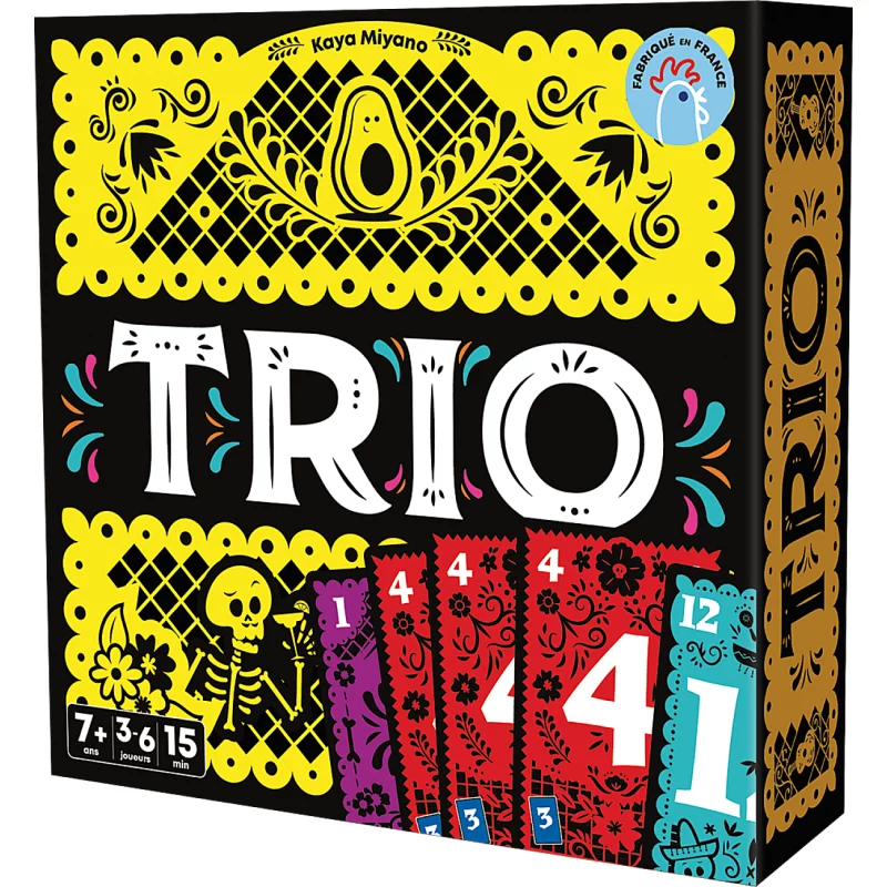 Image : Asmodee Cocktail Games - TRIO