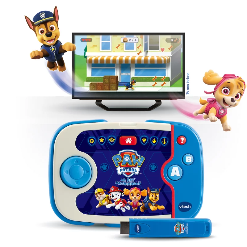 Image : VTECH - PAT PATROUILLE - ABC Smile TV - Ma Premiere Console TV educative