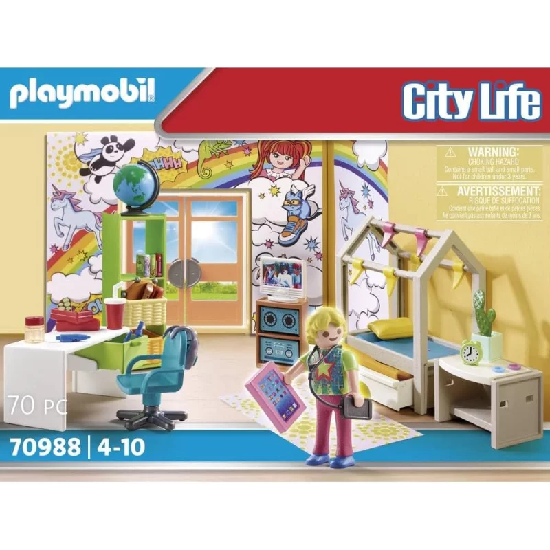 Image : Playmobil 70988 Chambre d'adolescent - City Life