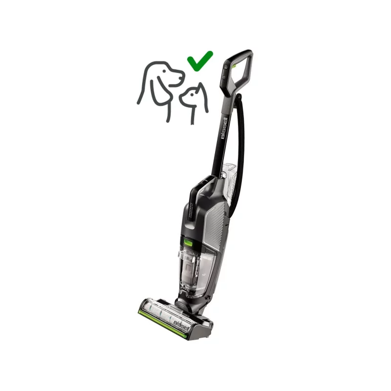 Image : BISSELL CrossWave HydroSteam Pet Pro B3528N Aspirateur nettoyeur vapeur