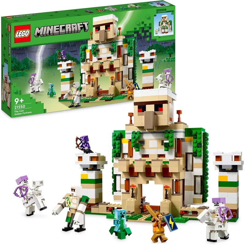 Image : LEGO Minecraft 21250 La Forteresse du Golem de Fer