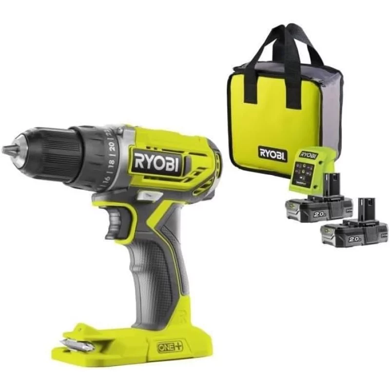 Image : RYOBI R18DD2-220S Perceuse sans fil
