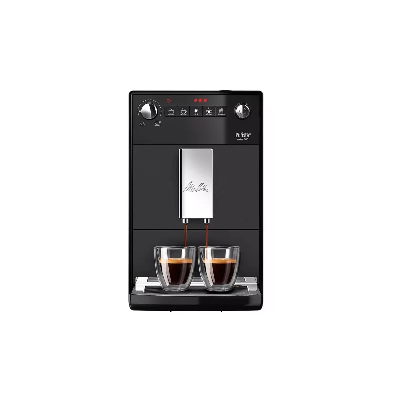 Image : Melitta Purista F230-104 Noir Mat Expresso avec broyeur