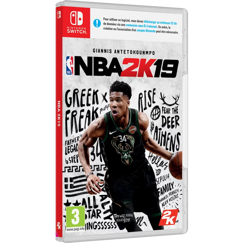 Image : NBA 2k19 Nintendo Switch
