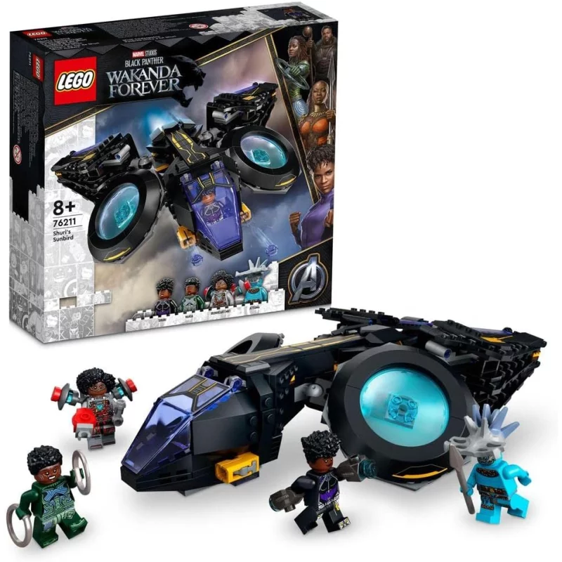 Image : LEGO 76211 Marvel Super Heroes - Le Sunbird de Shuri